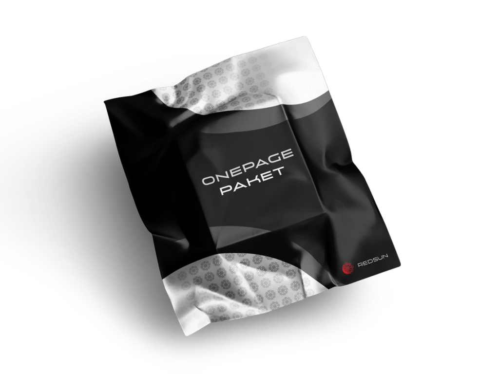 One page paket - Izrada web stranica - Red Sun